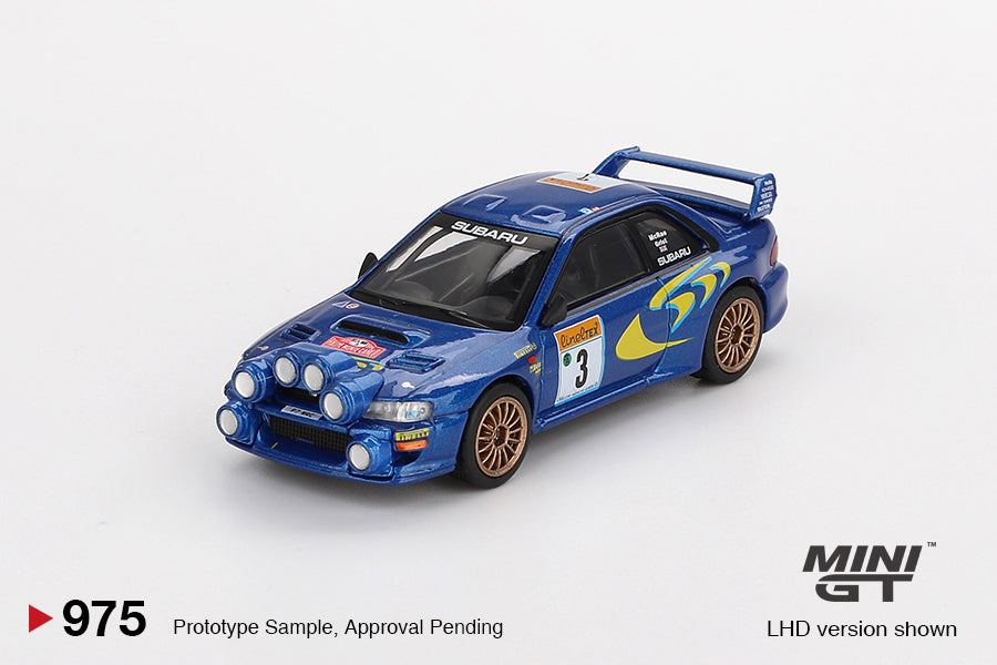 Subaru Impreza WRC98 #3 Rally Monte-Carlo 1998 - Mini GT - Scala 1/64 MGT00975-L