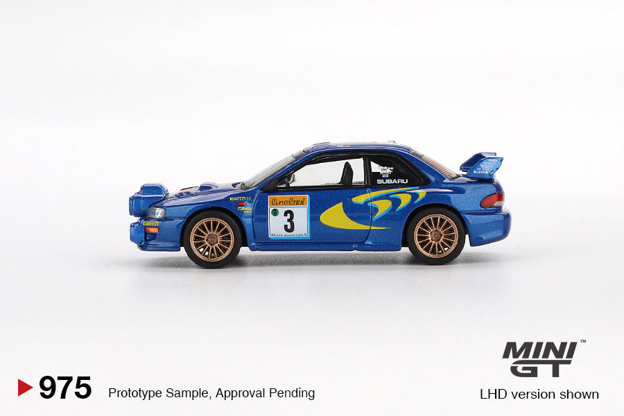 Subaru Impreza WRC98 #3 Rally Monte-Carlo 1998 - Mini GT - Scala 1/64 MGT00975-L