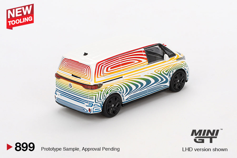 Mini GT - Volkswagen ID. Buzz Prototype "Rainbow" - Scala 1/64 MGT00899-L