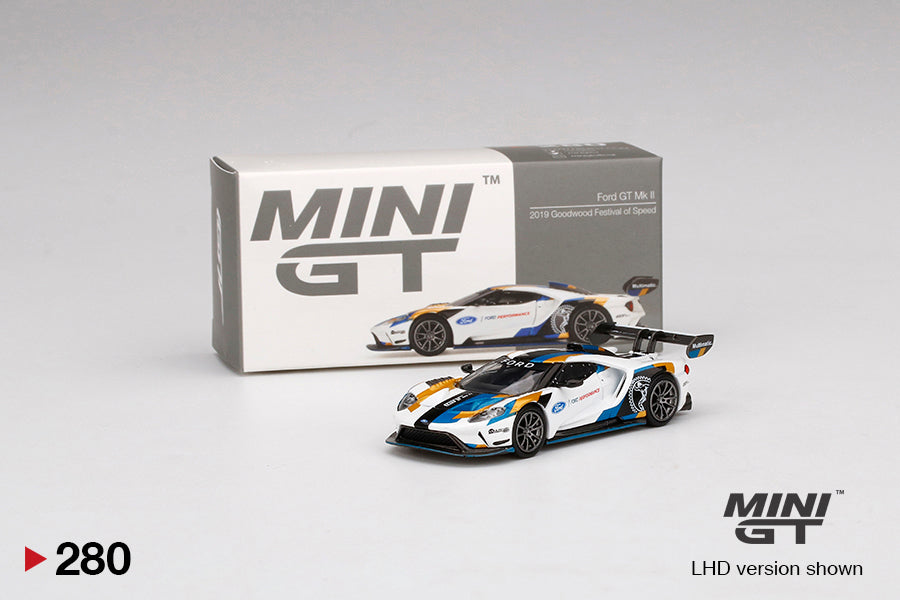 Ford GT MK II 2019 Goodwood Festival of Speed - Mini Gt - Scala 1/64 MGT00280-L
