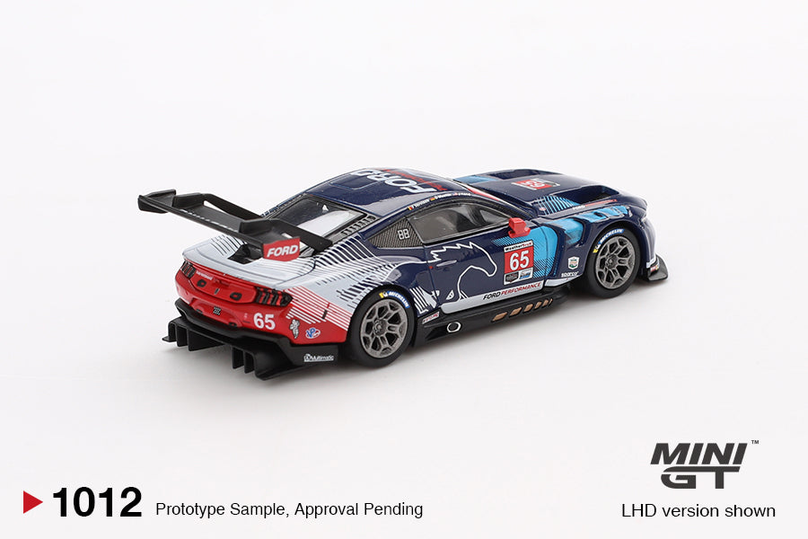 Mini Gt - Ford Mustang GT3 #65 Ford Multimatic Motorsports IMSA Daytona 24 Hrs 2024 - Scala 1/64 MGT01012-BL