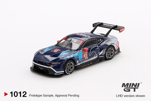 Ford Mustang GT3 #65 Ford Multimatic Motorsports IMSA Daytona 24 Hrs 2024 - Mini Gt - Scala 1/64 MGT01012-L