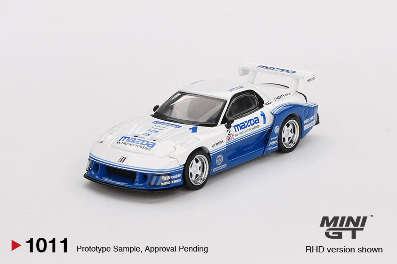 Matchbox Mazda RX-8 Del 2004, Scala 1:64, Modello Pressofuso Colore Blu, Edizione Collezione Japanese Streets #10/125