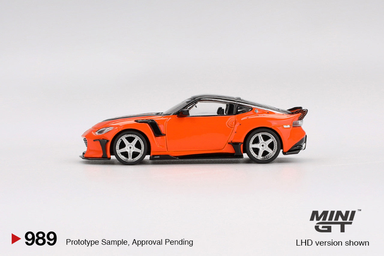 Nissan Z VeilSide FFZ400 Orange 2024 - Mini Gt - Scala 1/64 MGT00989-L
