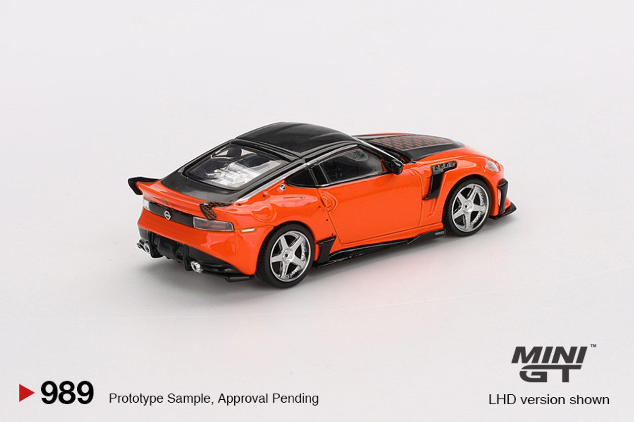 Nissan Z VeilSide FFZ400 Orange 2024 - Mini Gt - Scala 1/64 MGT00989-L