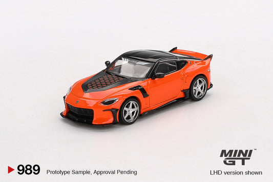 Nissan Z VeilSide FFZ400 Orange 2024 - Mini Gt - Scala 1/64 MGT00989-L