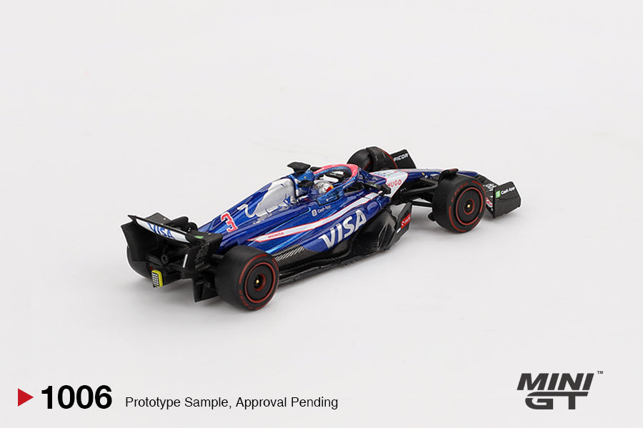 Racing Bulls RB VCARB 01 #3 Daniel Ricciardo 2024 F1 2024 Bahrain GP - Mini Gt - Scala 1/64 MGT01006-L