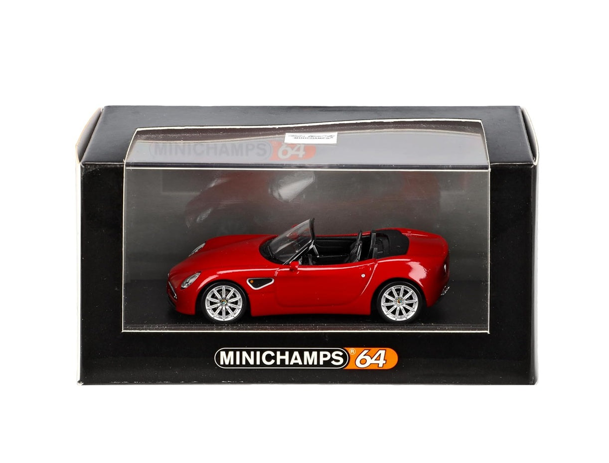Alfa Romeo 8C Spider Red - Minichamps - Scala 1/64 640120530