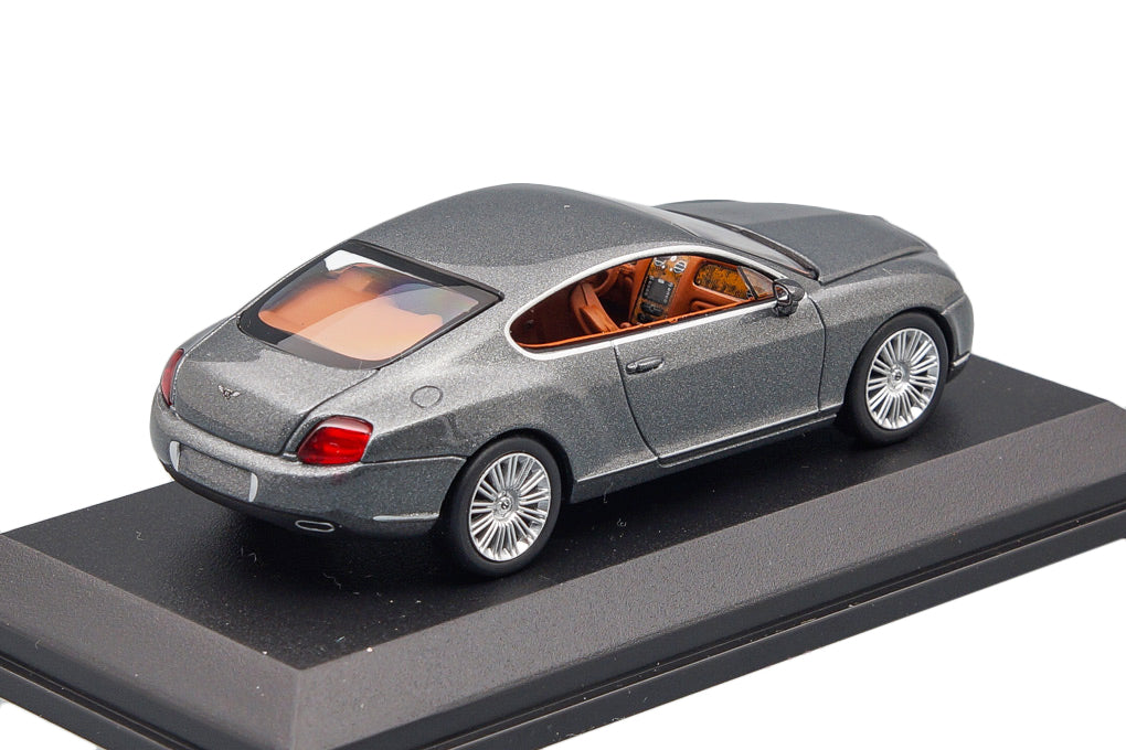 Bentley Continental GT 2008 Grey Metallic - Minichamps - Scala 1/64 640139600