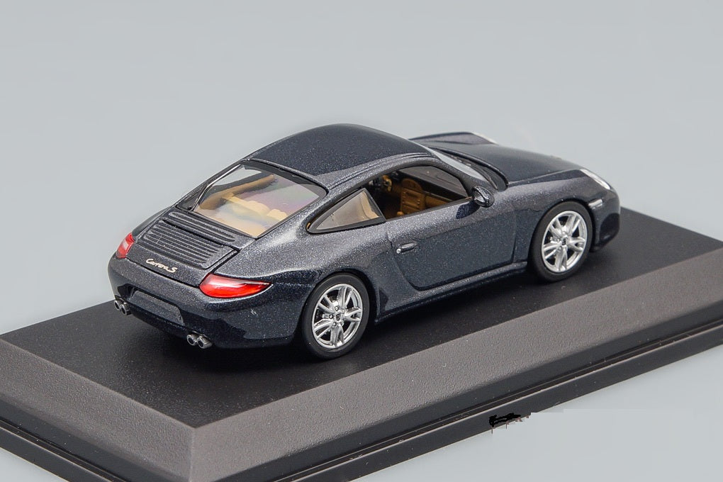 Porsche 911 Carrera S 2008 Grey Metallic - Minichamps - Scala 1/64 640066420