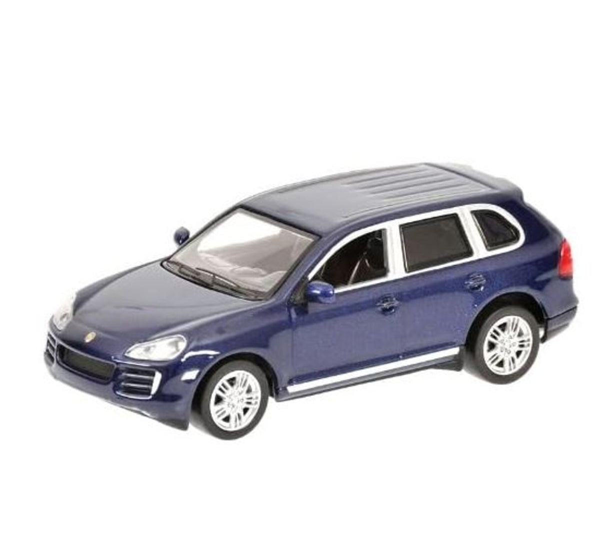 Porsche Cayenne S 2007 Blue Metallic - Minichamps - Scala 1/64 640066210