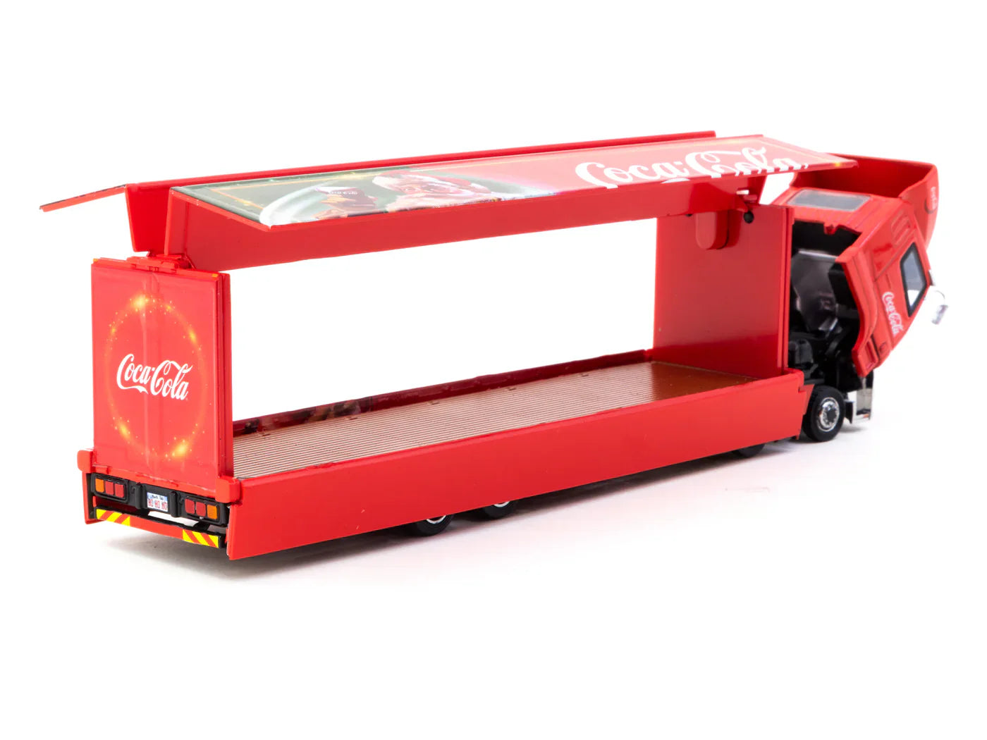 Mitsubishi Fuso Super Great Coca-Cola Santa Truck - Tarmac Works TRUCK64 - Scala 1/64 T64T-TL001-CC