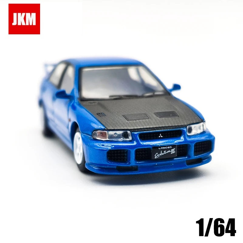 Mitsubishi Lancer EVO 6 Blue Black - JKM - Scala 1/64