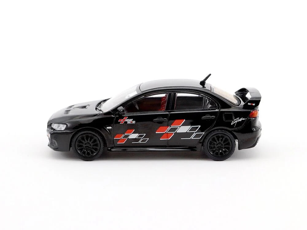 Mitsubishi Lancer Evolution X Ralliart Black - Tarmac Works - Scala 1/64