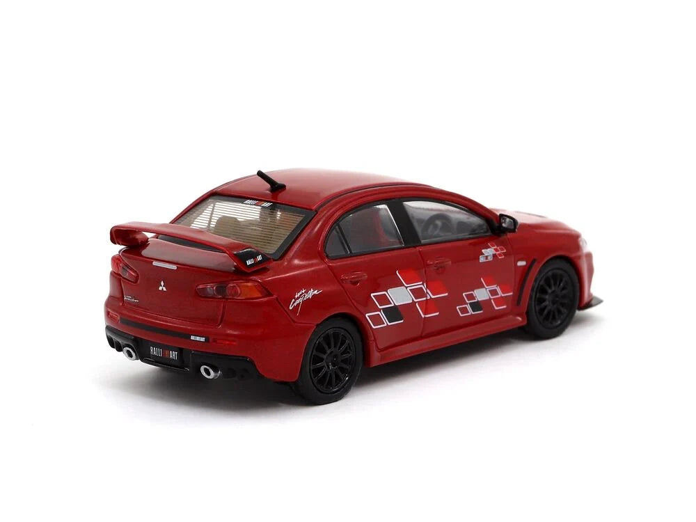 Mitsubishi Lancer Evolution X Ralliart Red - Tarmac Works - Scala 1/64