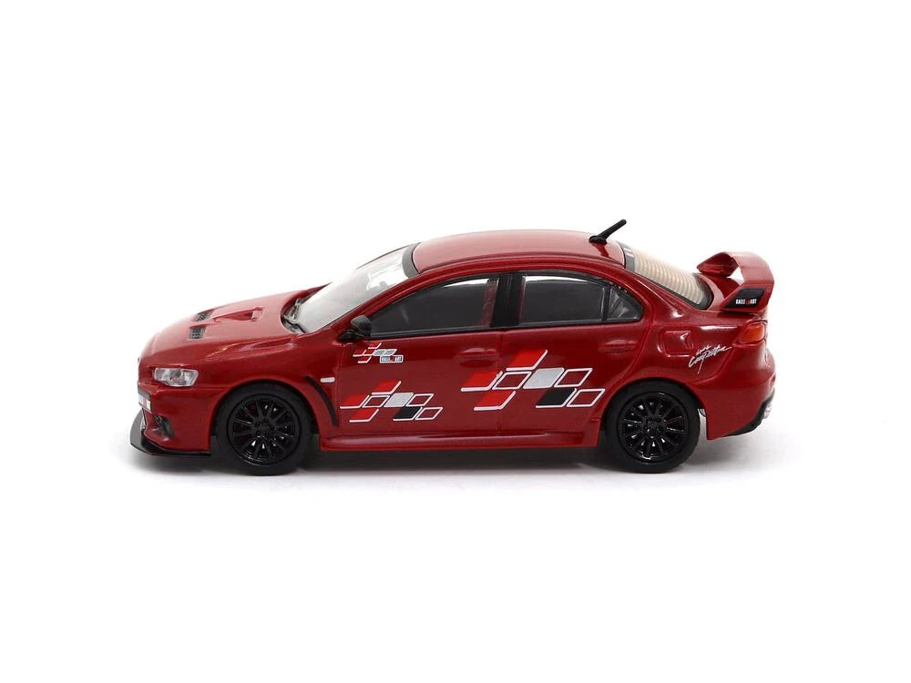 Mitsubishi Lancer Evolution X Ralliart Red - Tarmac Works - Scala 1/64