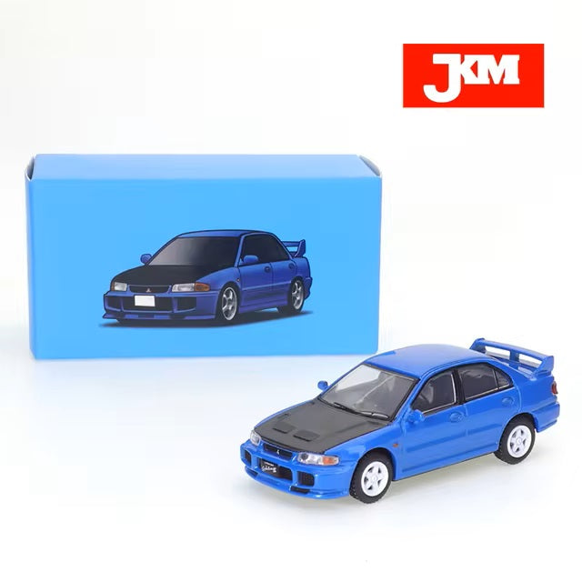 Mitsubishi Lancer EVO 6 Blue Black - JKM - Scala 1/64