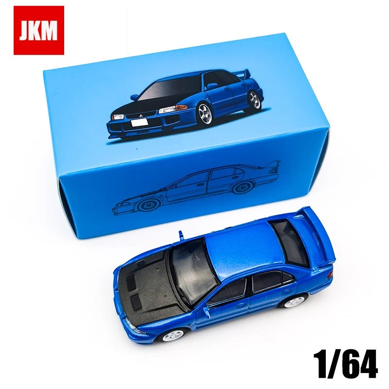 Mitsubishi Lancer EVO 6 Blue Black - JKM - Scala 1/64