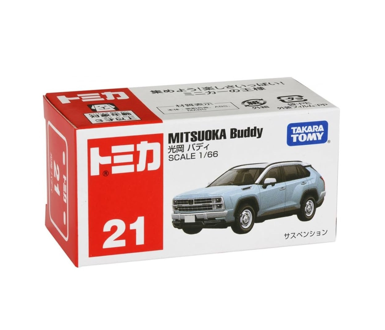 Mitsuoka Buddy  No. 21 - Takara Tomy Tomica - Scala 1/66