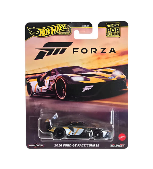 2016 Ford GT Race/Course Forza - Hot Wheels Premium - Scala 1/64