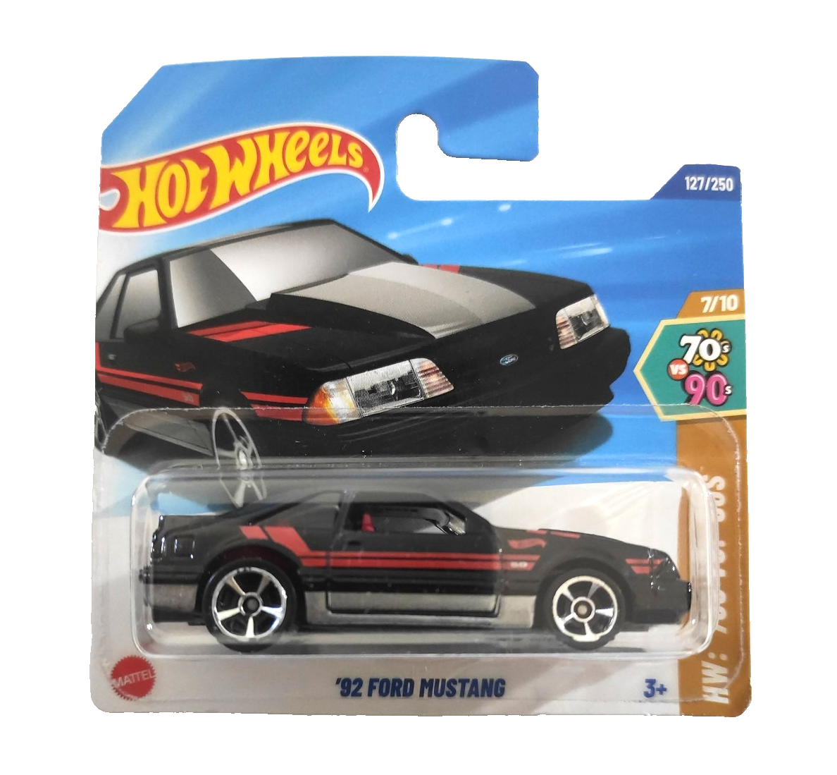 '92 Ford Mustang - Hot Wheels - HW '70s VS. '90s 7/10 - Scala 1/64 Circa