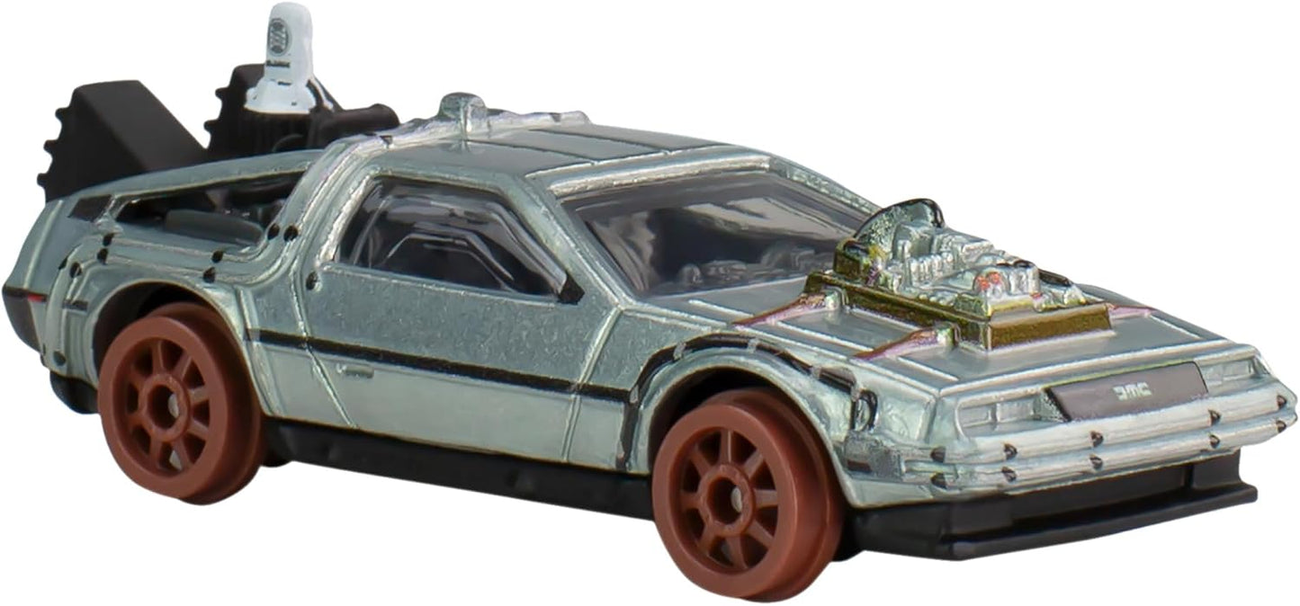 DeLorean Back To The Future III Time Machine 50's Version - Hot Wheels Premium - Scala 1/64