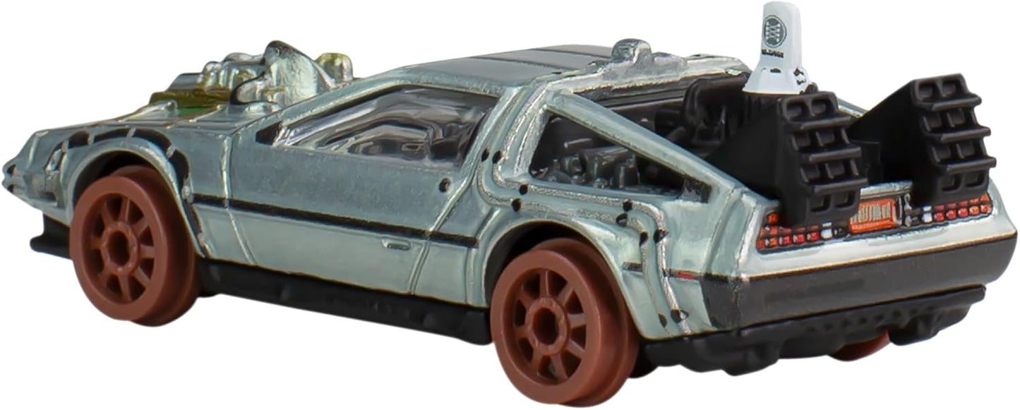 DeLorean Back To The Future III Time Machine 50's Version - Hot Wheels Premium - Scala 1/64