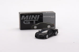 Bugatti Chiron Super Sport 300+ Matte Black - Mini GT - Scala 1/64