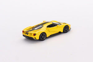 Ford GT Triple Yellow - Mini GT - Scala 1/64