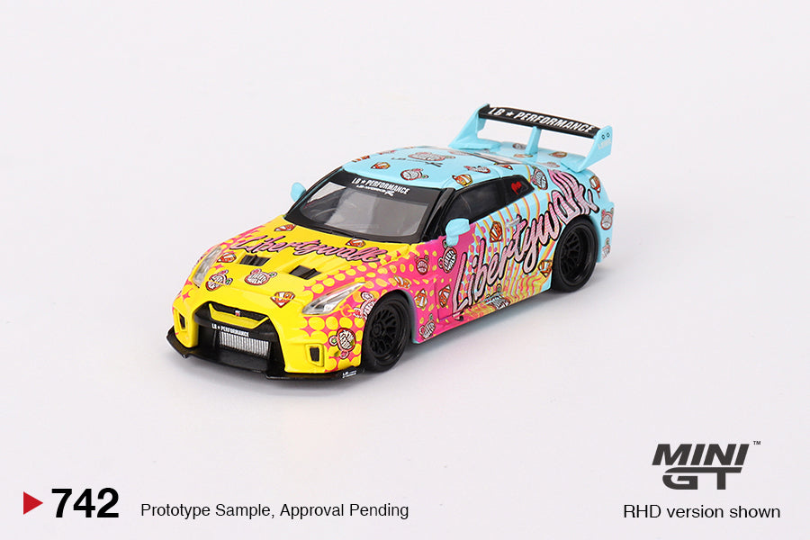 LB-Silhouette WORKS GT NISSAN 35GT-RR Ver.1 LBWK KUMA LDH - Mini GT - Scala 1/64 MGT00742-L