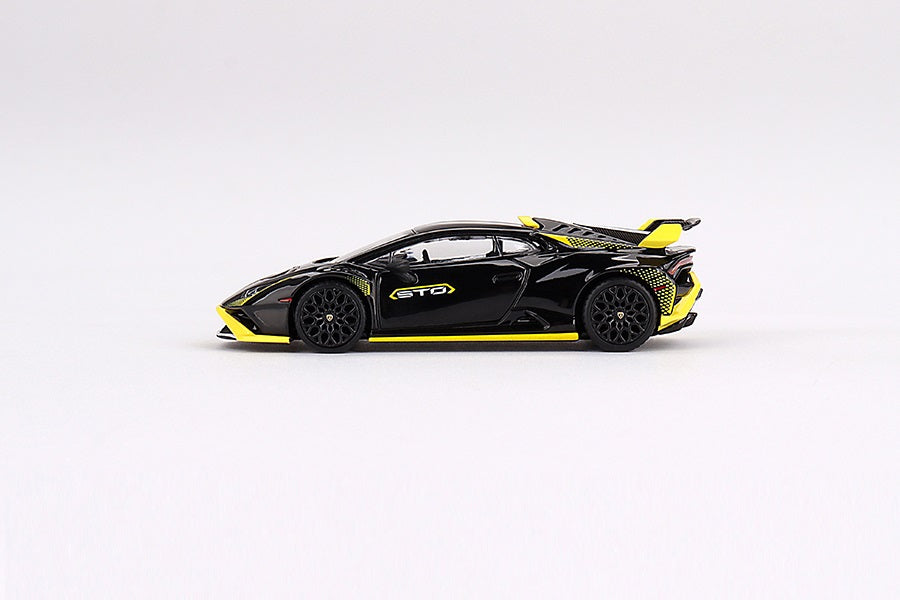 Lamborghini Huracán STO Nero Noctis LDH - Mini GT - Scala 1/64 MGT00638