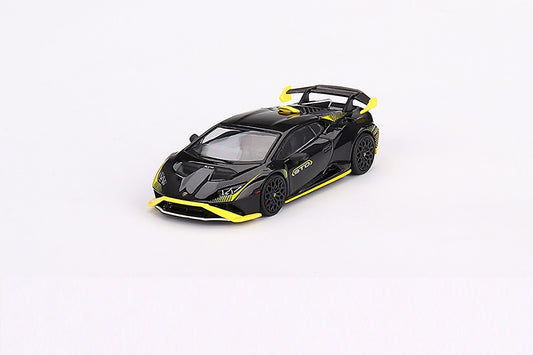 Lamborghini Huracán STO Nero Noctis LDH - Mini GT - Scala 1/64 MGT00638