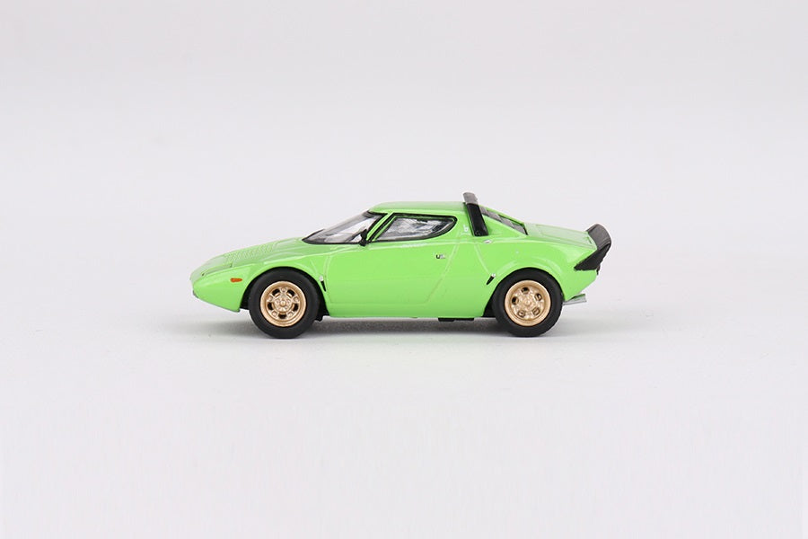 Lancia Stratos HF Stradale Verde Chiaro LDH - Mini GT - Scala 1/64