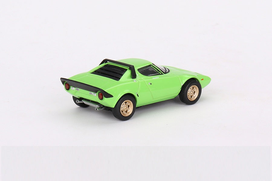 Lancia Stratos HF Stradale Verde Chiaro LDH - Mini GT - Scala 1/64