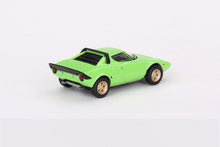 Laden Sie das Bild in den Galerie-Viewer, Lancia Stratos HF Stradale Verde Chiaro LDH - Mini GT - Scala 1/64
