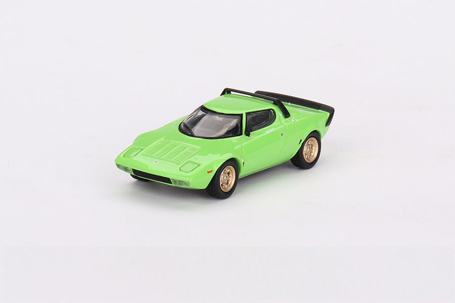 Lancia Stratos HF Stradale Verde Chiaro LDH - Mini GT - Scala 1/64