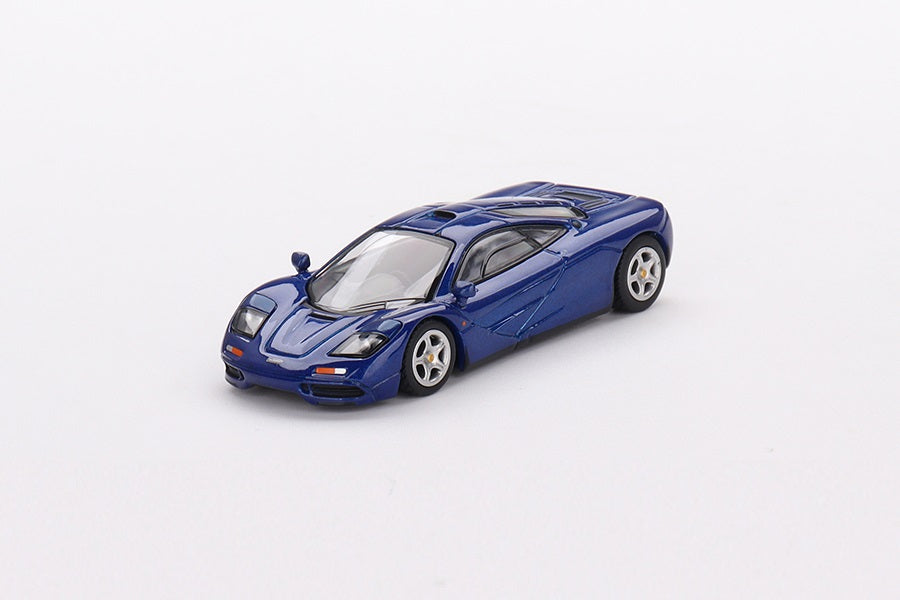 McLaren F1 Cobalt Blue - Mini GT - Scala 1/64