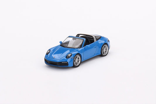 Porsche 911 Targa 4S Shark Blue LHD - Mini GT - Scala 1/64 MGT00610