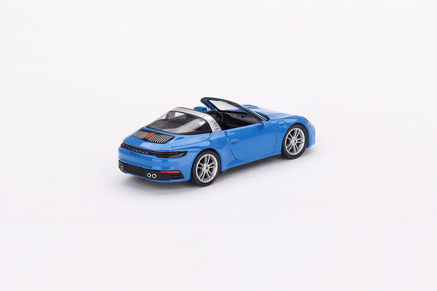 Porsche 911 Targa 4S Shark Blue LHD - Mini GT - Scala 1/64 MGT00610