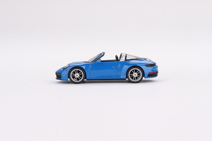 Porsche 911 Targa 4S Shark Blue LHD - Mini GT - Scala 1/64 MGT00610