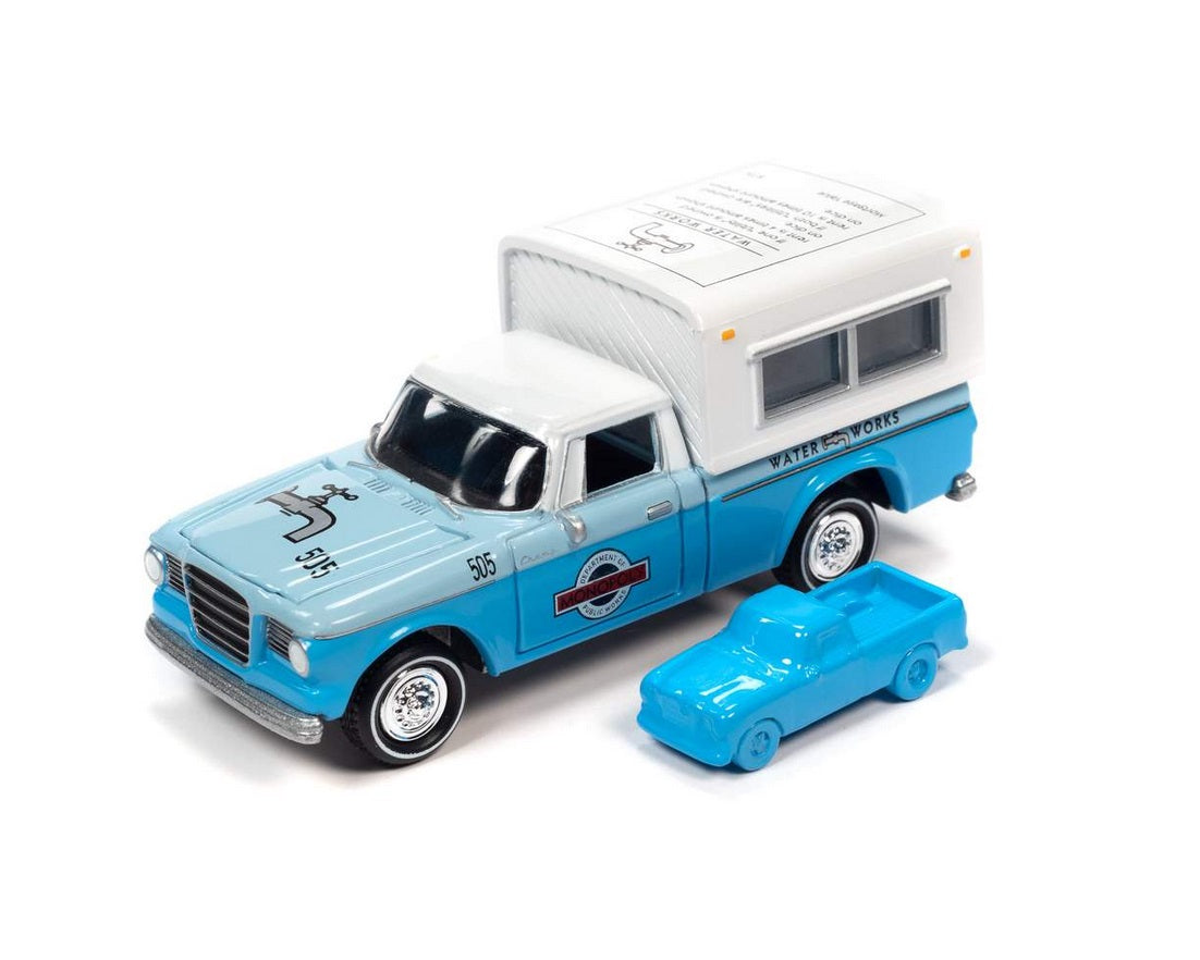 1960 Studebaker Camper "Water Works" Series Monopoly - Johnny Lightning - Scala 1/64