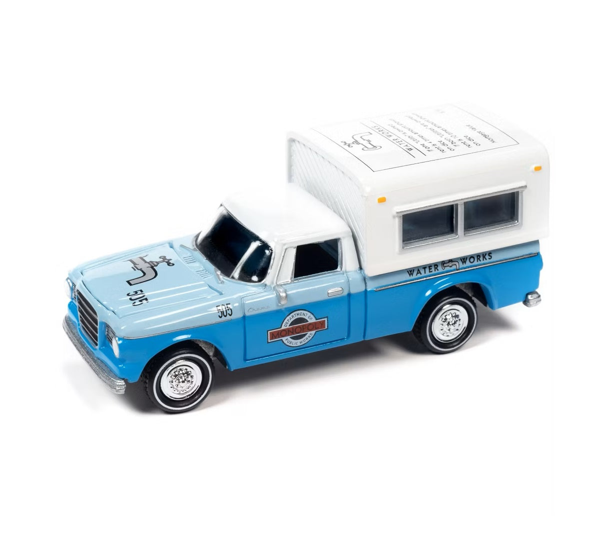 1960 Studebaker Camper "Water Works" Series Monopoly - Johnny Lightning - Scala 1/64