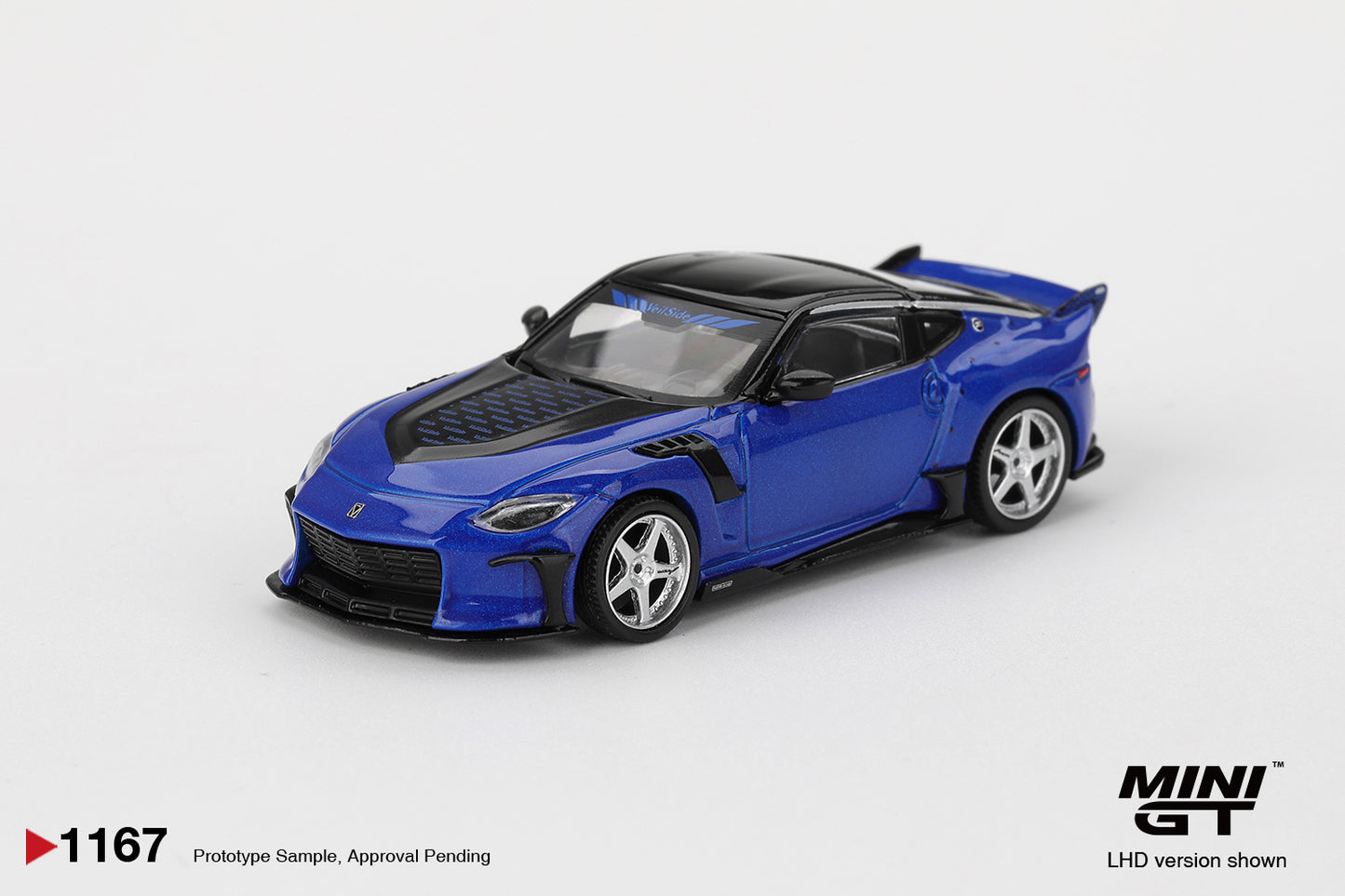 Nissan Fairlady Z VeilSide FFZ400 Seiran Blue 2024 - Mini GT - Scala 1-64 MGT01167-L