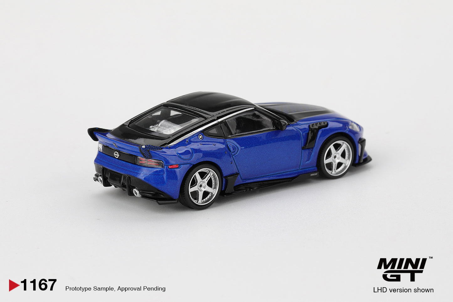 Nissan Fairlady Z VeilSide FFZ400 Seiran Blue 2024 - Mini GT - Scala 1-64 MGT01167-L