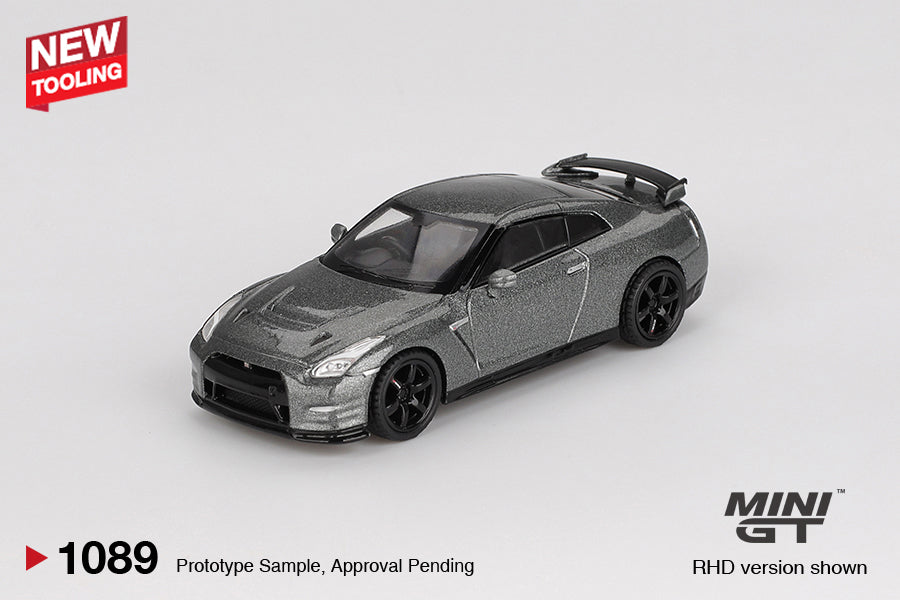 Nissan GT-R (R35) CRS Version Dark Metal Gray 2013 - Mini Gt - Scala 1/64 MGT01089-R