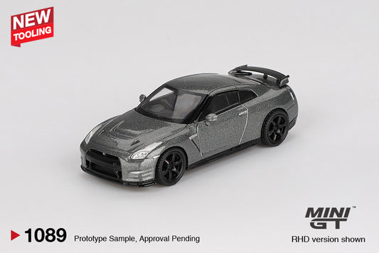 Nissan GT-R (R35) CRS Version Dark Metal Gray 2013 - Mini Gt - Scala 1/64 MGT01089-R