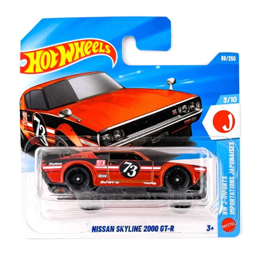 Nissan Skyline 2000 GT-R - HW J-Imports 3/10 - Hot Wheels - Scala 1/64 Circa