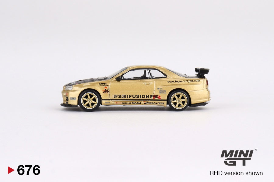 Nissan Skyline GT-R R34 Top Secret Top Secret Gold Borgeseidea.com foto 4