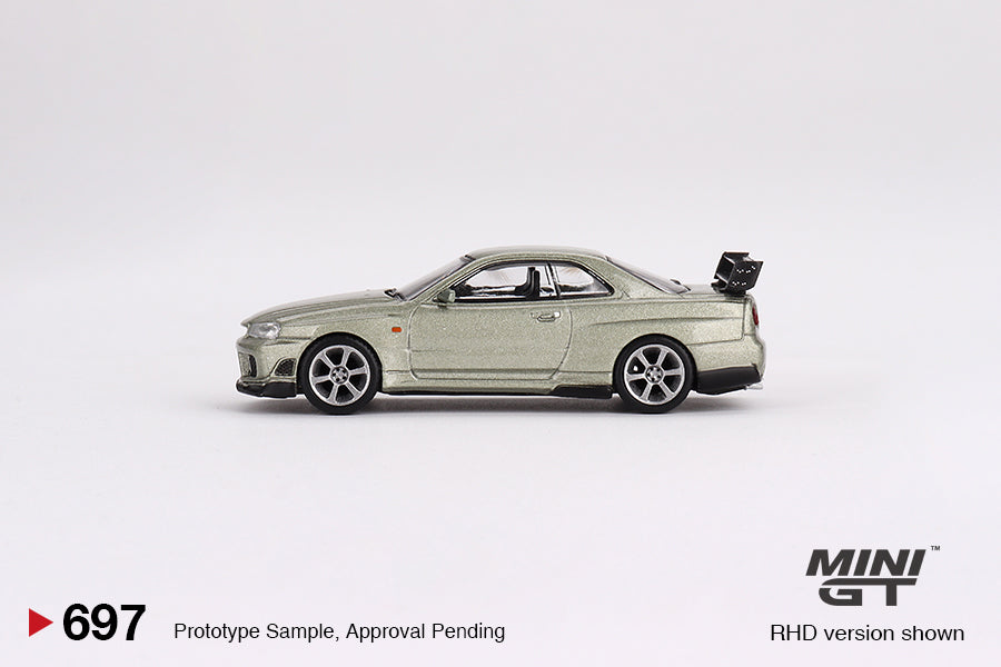 Nissan Skyline GT-R (R34) Tommykaira R-z Millenium Jade RDH - Mini GT - Scala 1/64 MGT00697