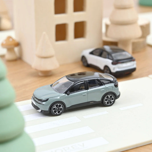 Norev - Citroen C4 2025 Manhattan Green and Black - Scala 1/64